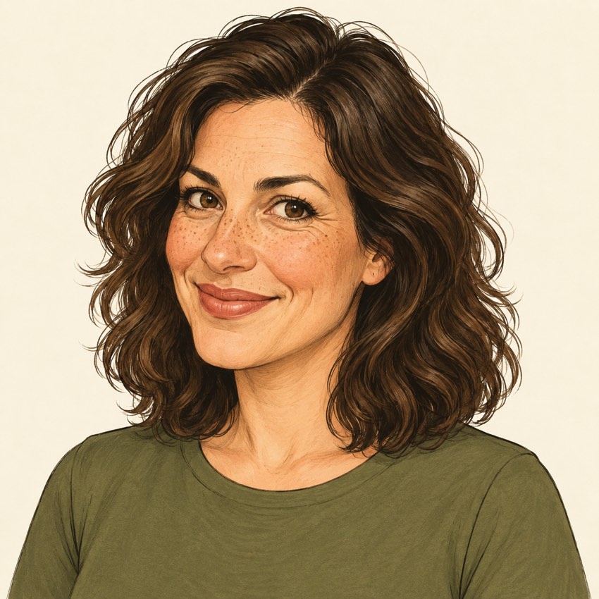 Fictieve Noor in de gekozen portretstijl